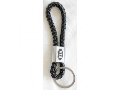 Брелок плетеный, кожа KIA от AVG Брелок плетеный, кожа KIA
