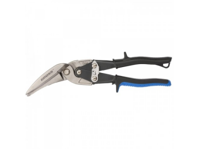 Ножницы по металлу"PIRANHA",270мм,прямой и правый проходной рез,сталь-СrMo, двухкомп.рук-ки//GROSS