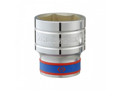 Головка торцевая стандартная шестигранная 1/2", 38 мм, KING TONY от KING TONY Головка торцевая стандартная шестигранная 1/2", 38 мм, KING TONY