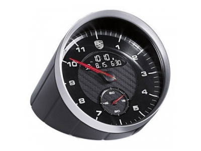 Настольные часы Porsche Tabletop Clock, артикул WAP0701010G от VAG Настольные часы Porsche Tabletop Clock, артикул WAP0701010G
