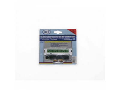 Термометр с сигналом гололеда, часы и календарь